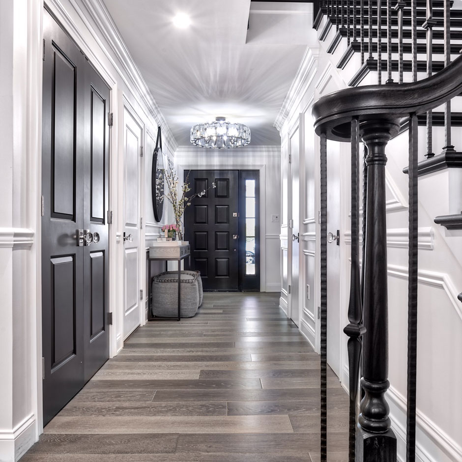 Creative Partner Kate Rumson Design &mdash; home hall entry foyer area